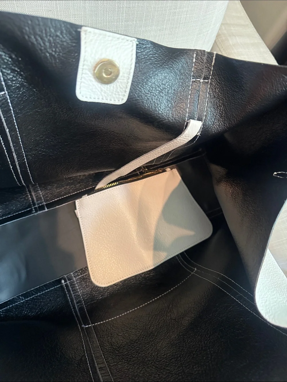 Cheval Italian Leather Tote